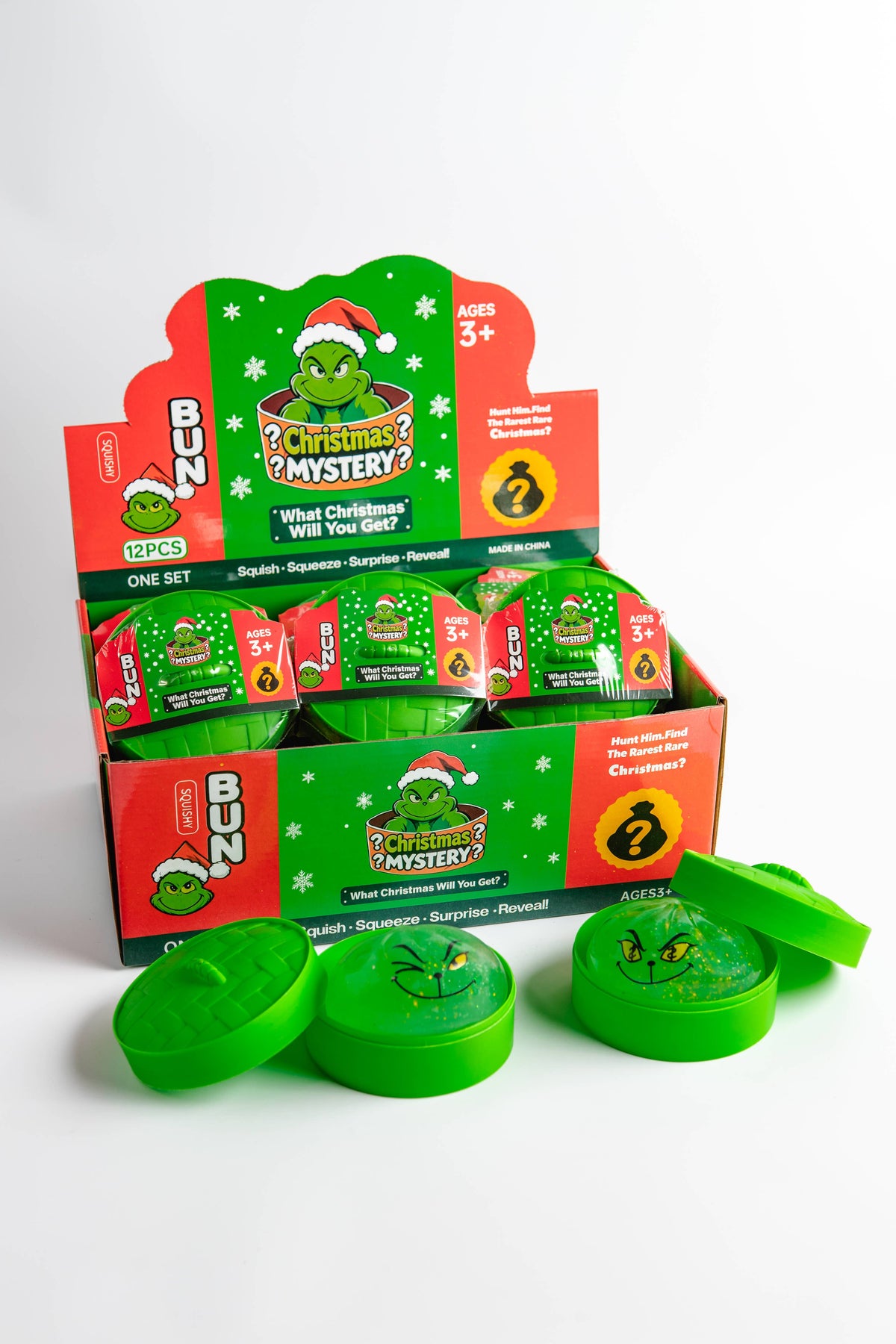 ‼️PRE-ORDER! - Grinch Mystery Dumpling Squishies