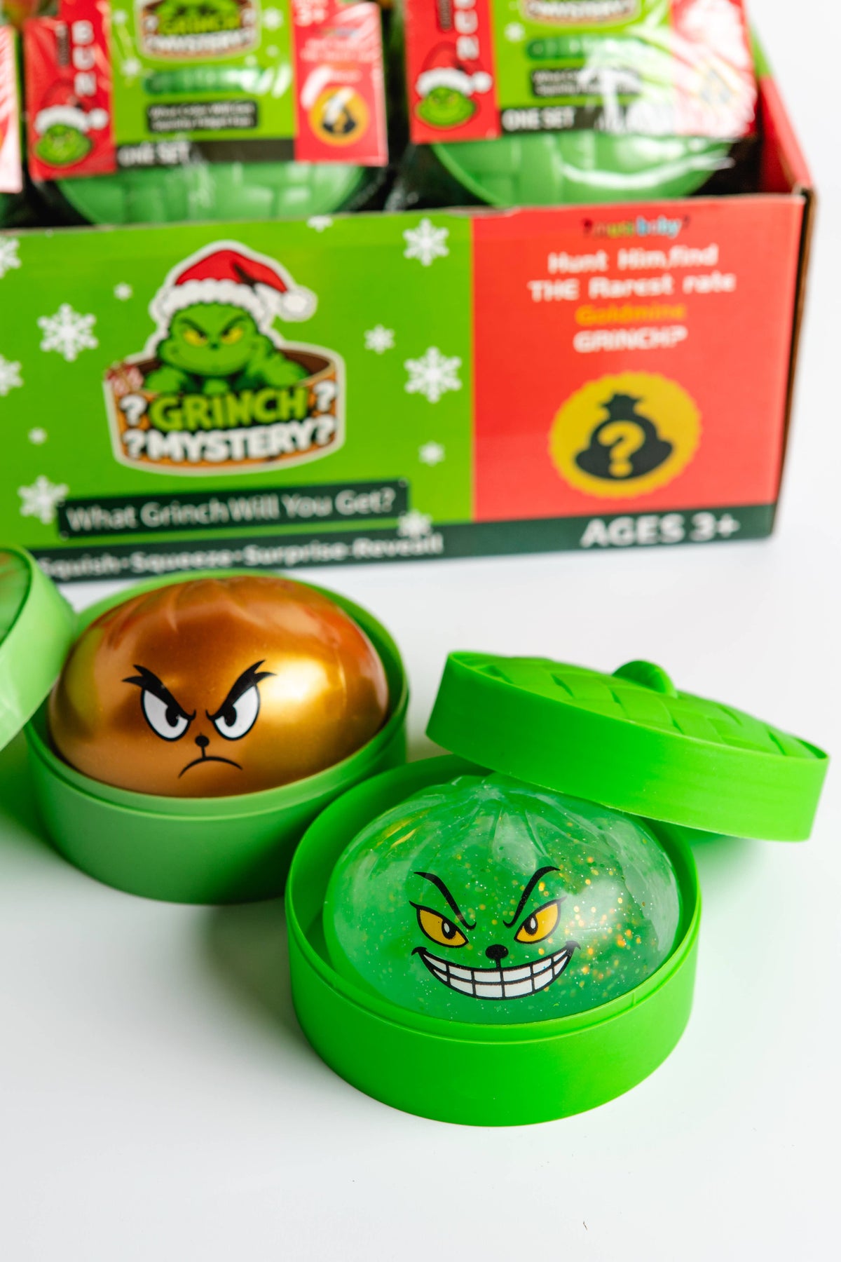 ‼️PRE-ORDER! - Grinch Mystery Dumpling Squishies